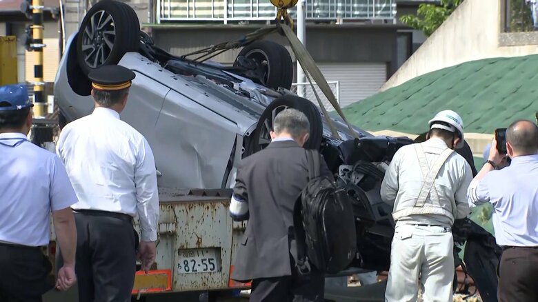 74歳女性はねられ死亡　92歳男を逮捕…車は線路沿いのフェンス破って線路に進入　福岡市｜FNNプライムオンライン