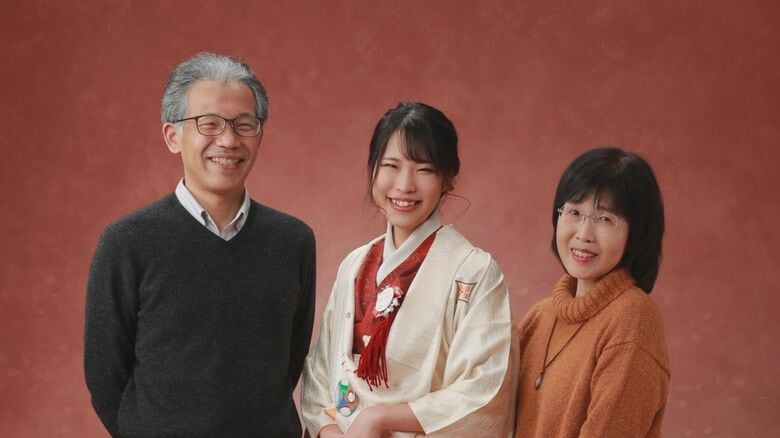 筒井さんの成人式の写真