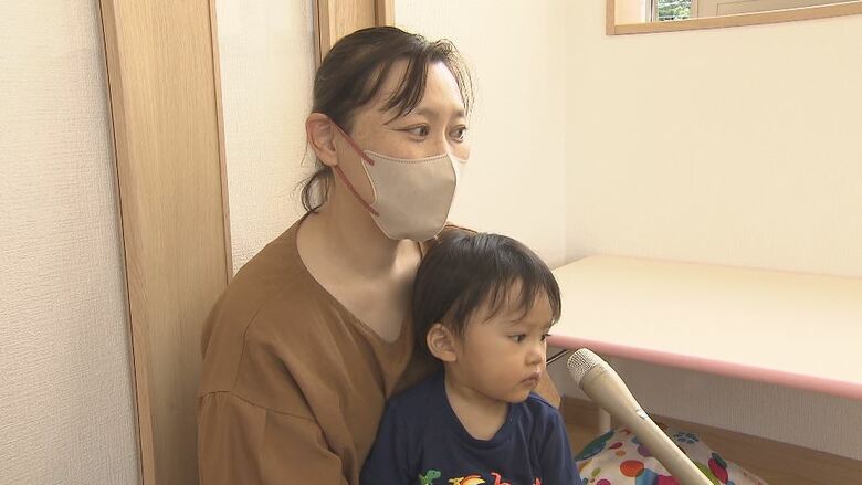 母親・小林香織さん　蓮くん