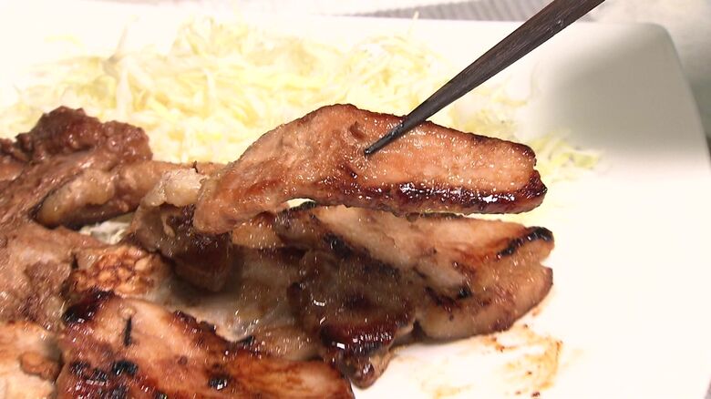 男が盗んだ肉厚の「しょうが焼き」