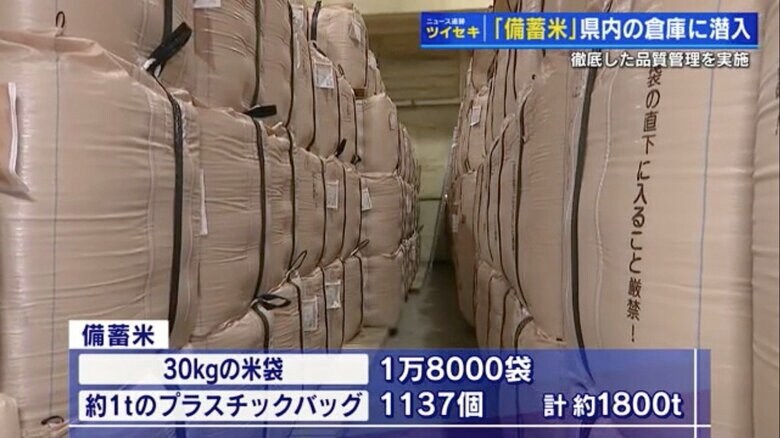 約1トンのプラスチックバッグが1137個