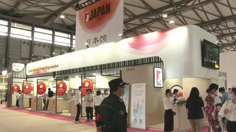 中国最大規模の美容品関連見本市に登場した「ジャパン・パビリオン」