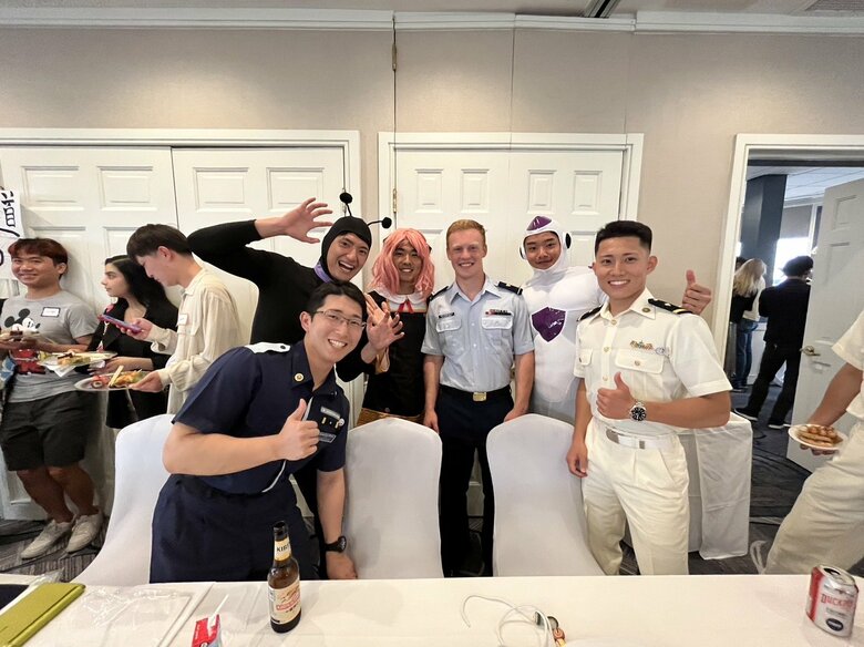 「こじま」の歓迎レセプションの様子