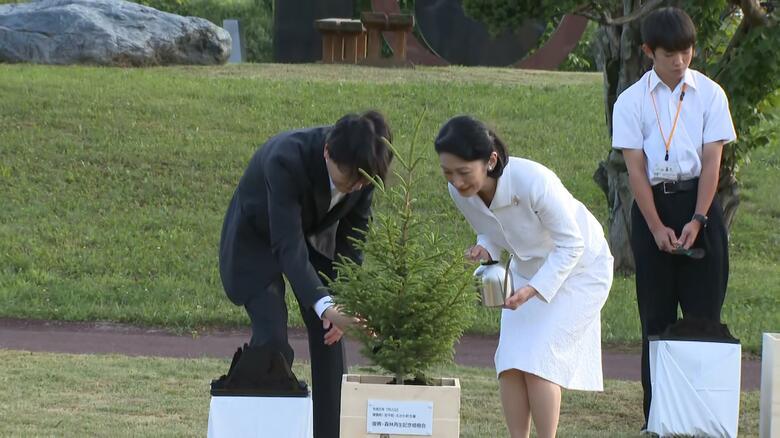 厚真町・安平町・むかわ町主催 復興再生記念植樹会