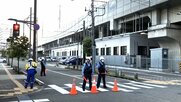 【速報】福井駅近くの市道交差点で死亡事故　横断歩道を渡っていた80代女性が左折車にはねられる