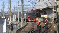 乗務員が異音に気付く…走行中の回送列車が駅構内で一時“脱線” 線路に最大40cmの傷が4カ所見つかる 一時運転見合わせ
