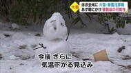 6日朝にかけ大雪の恐れ 平地でも雪の予想 大分