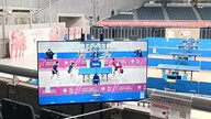 卓球のラリー音や歓声を“可視化”　デフリンピック会場に「ミルオト」システム　競技の臨場感を視覚で楽しめるように