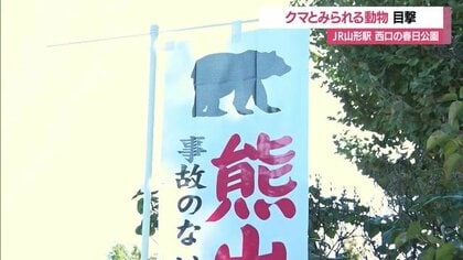 ＜クマ出没＞山形市春日町・柏倉・和合町・沖町など目撃相次ぐ…13日連続　天童温泉街でも1頭目撃
