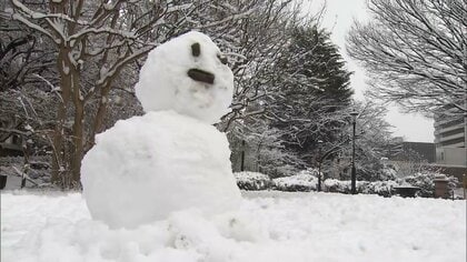 強烈寒気 日本海側で積雪急増　都心も5cmの積雪 スリップに注意