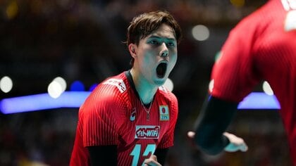 ワールドカップ 2023 スーパーシート 特典 石川祐希　髙橋藍　西田有志 特別付録は約2mの等身大ポスター！】石川祐希＆髙橋藍 9/30開幕