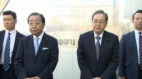 立憲・野田代表「排除の論理はとらない」…食料品の消費税「恒久的ゼロ」も視野　高市首相は解散へ19日会見