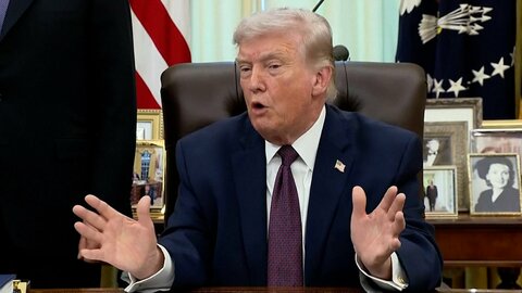 トランプ大統領「イランが停戦求めてきた」と主張　ホルムズ海峡開放されるまで攻撃続行　イラン側「主張は虚偽」