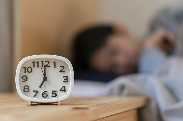 朝7時に起きる人の睡眠モードは…(画像:イメージ)