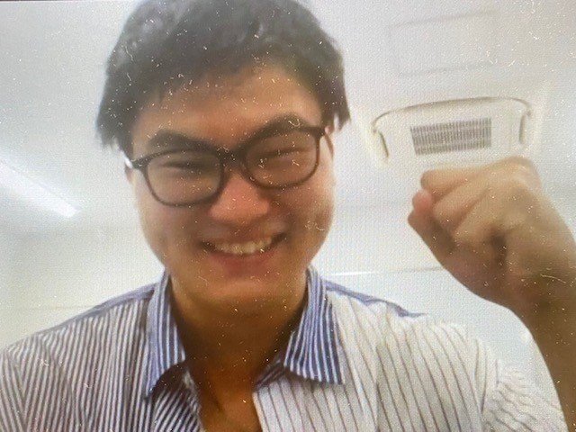 横浜国立大学大学院の重政さんはドイツから緊急帰国