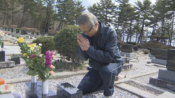 お彼岸の墓参り