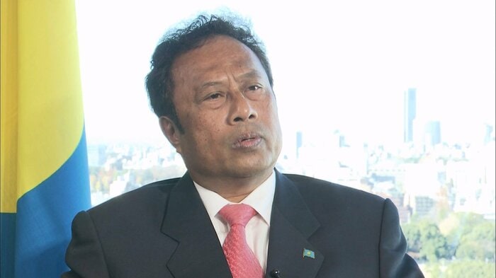 パラオのレメンゲサウ大統領