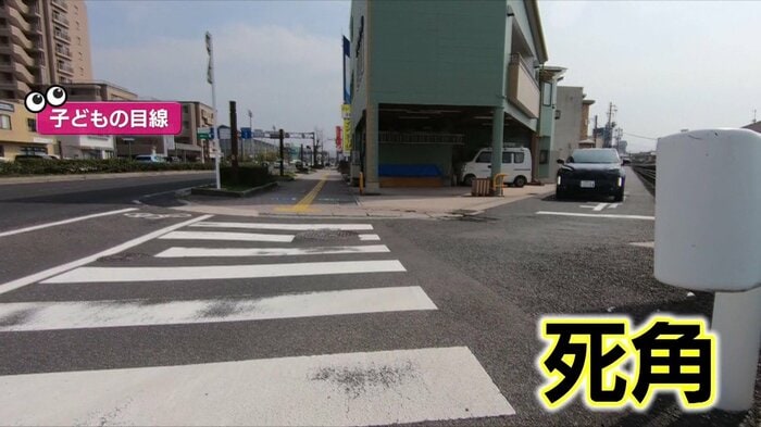 松江市内の横断歩道
