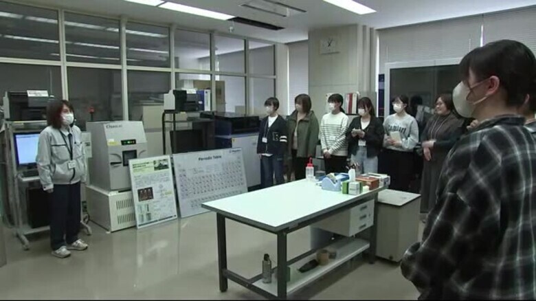 女性の理工系への進学・就職促進へ　女子中高生対象のツアー岩手県盛岡市で開催　一関工業高等専門学校が企画｜FNNプライムオンライン