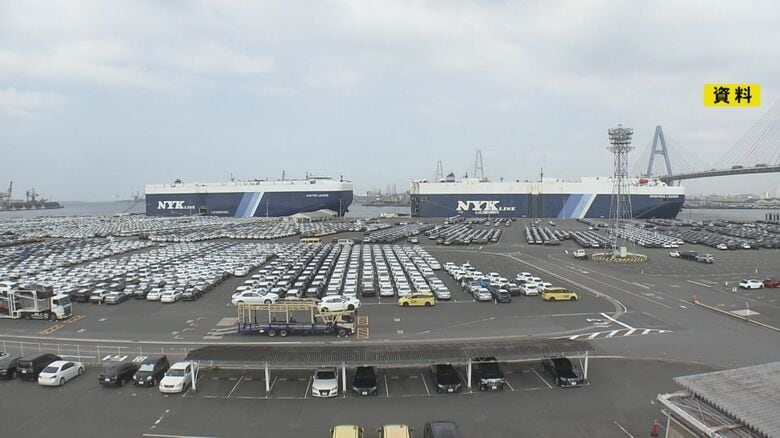 今後の見通しは「不透明」…名古屋税関管内の中東向け輸出額が前年同月比で41％余り減少 輸入額も同12.7%減る｜FNNプライムオンライン