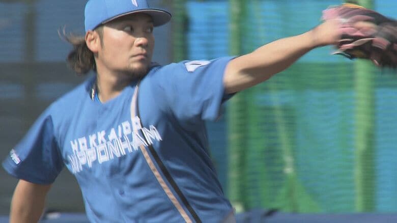 【ファイターズ】WBC組「伊藤大海＆北山亘基」侍合宿を控え実戦形式の登板で最終調整｜FNNプライムオンライン