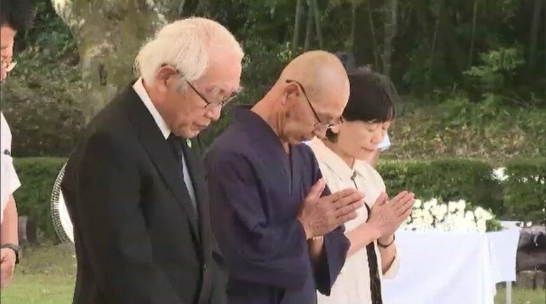 被爆地の残り火「絶やすことなく守り続ける」　八女市で平和祈念式典　平和への誓い新たに　福岡｜FNNプライムオンライン