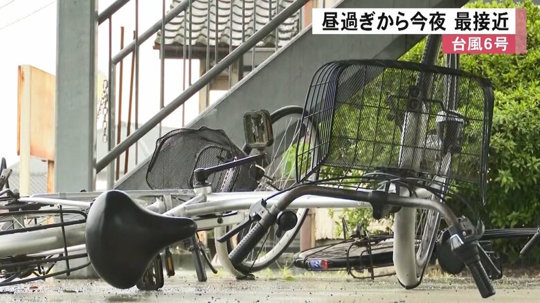 【台風6号】九州の西の海上を北上　九州新幹線や空の便も計画運休　熊本・湯前町では降り始めからの総雨量300ミリ超｜FNNプライムオンライン