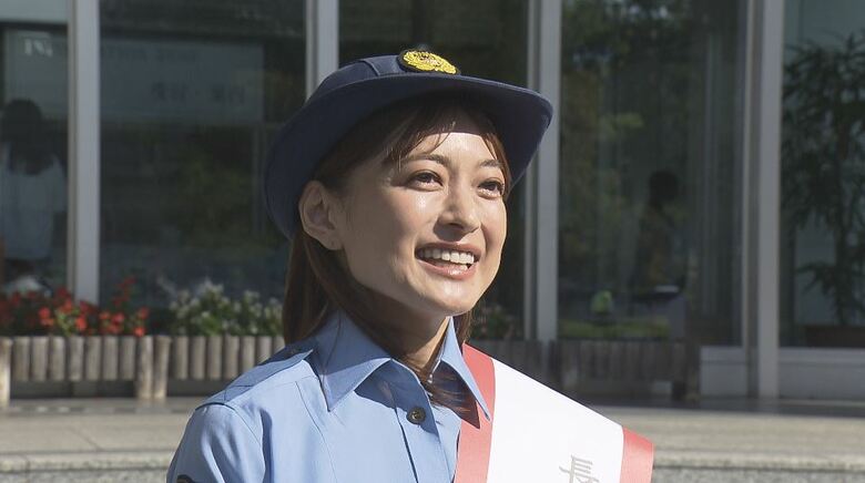 乙葉さんがアンバサダーに「一人一人の心がけで交通事故は減らせる」　秋の全国交通安全運動の出発式　 ドライバーに安全運転呼びかけ　長野｜FNNプライムオンライン