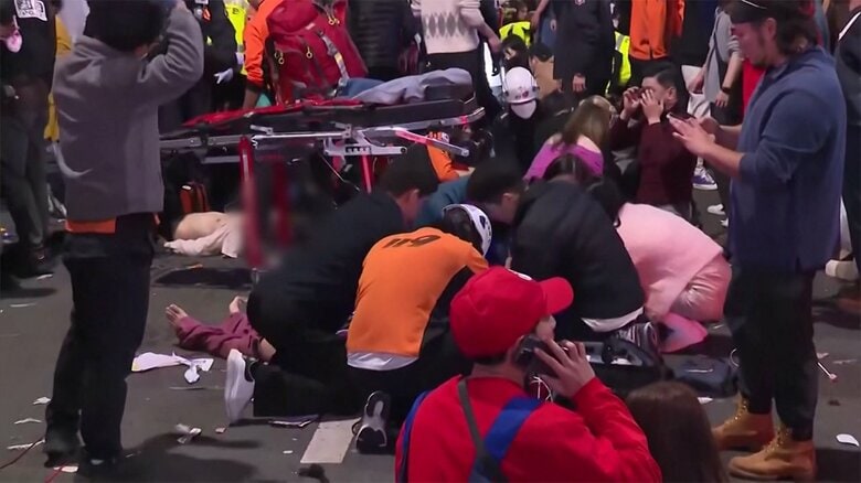 現場では必死の救助活動が行われたが…