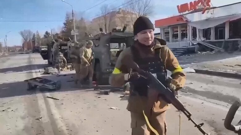 ウクライナ・ハリコフ（2月27日）