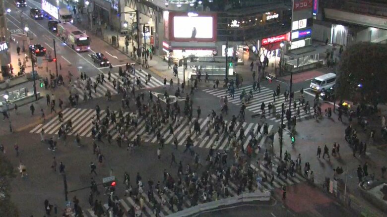 まん延防止解除後の東京・渋谷