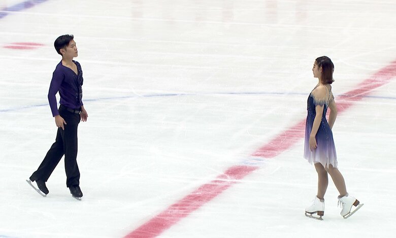 結成半年のカップル、菊池彩子・池田喜充組