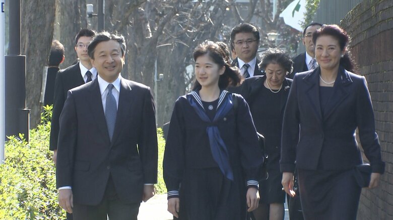 学習院女子中等部卒業式　2017年3月