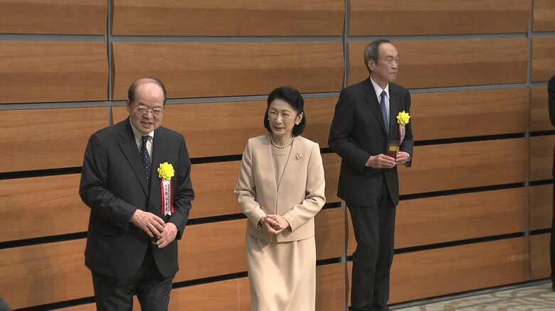 受賞した子供たちとご懇談　2月2日