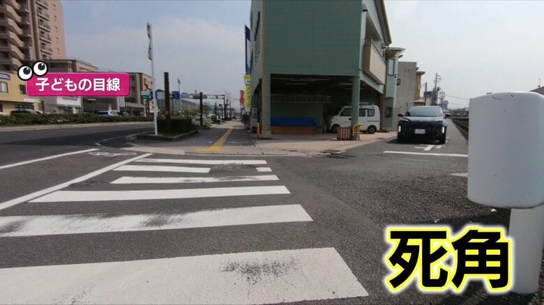 松江市内の横断歩道