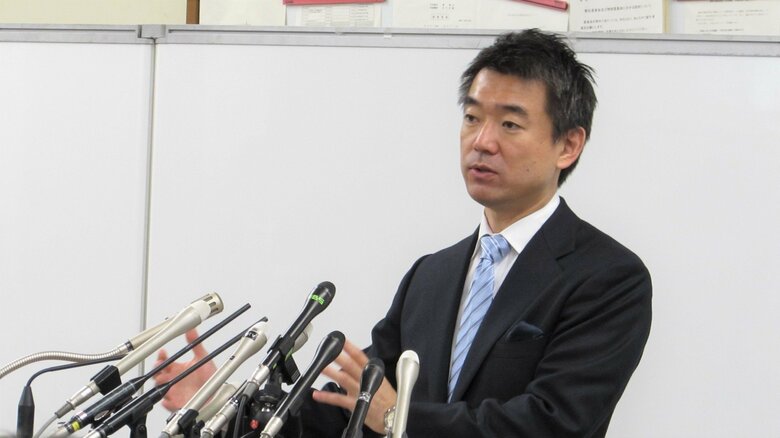 市長時代、記者とのやり取りも注目された