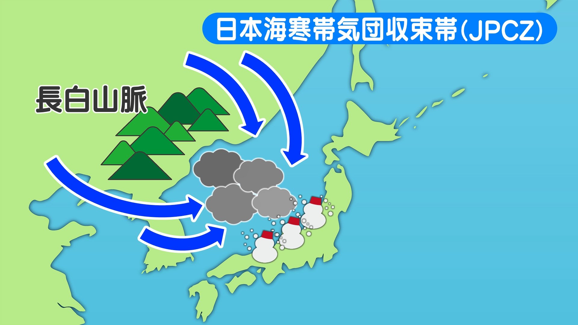 【大雪情報】「JPCZ」が南下…「警報級」の恐れ　週末、雪の強まる時間帯は「2回」　長野県内のピークは？どの地域？　気象予報士が解説