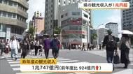 沖縄県の観光収入が１兆円突破　