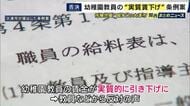 “実質賃下げ”と批判　幼稚園教員の給与体系「安い方」保育士に合わせて統一する条例案が否決　人員不足解消など目指し幼稚園教員と保育士の採用一本化の滋賀・大津市