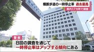 横断歩道の一時停止率 過去最高に【愛媛】