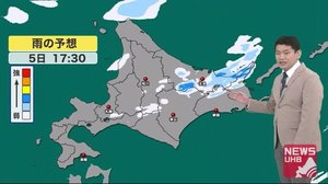 北海道の天気 6/5(金) きょうも大気不安定 夕方にかけて急に土砂降りとなるところも