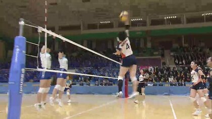 春高バレー女子・盛岡誠桜が5連覇　粘る高田を振り切る　岩手県大会決勝