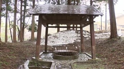 枯れた井戸から…水がこんこんと 何かのお告げか！？ 初代会津藩主