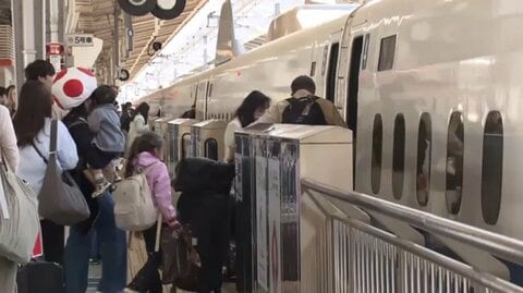 【交通情報】GWのUターンラッシュ本格化　新幹線上りピーク「のぞみ」ほぼ満席、羽田空港3.7万人帰国へ
