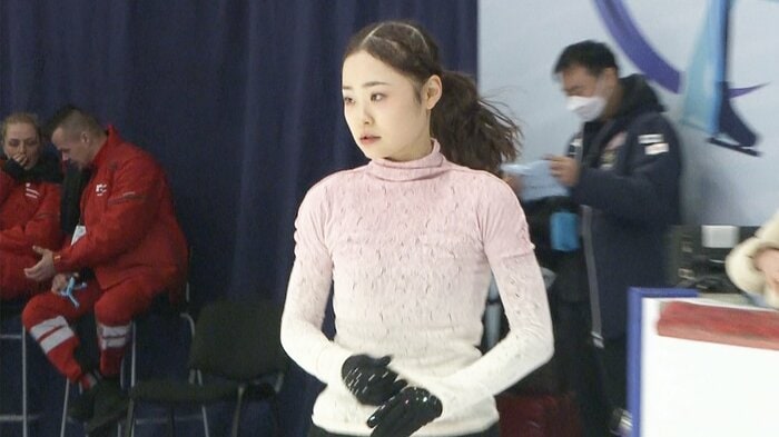 前日練習では大技を何度も着氷させた島田麻央