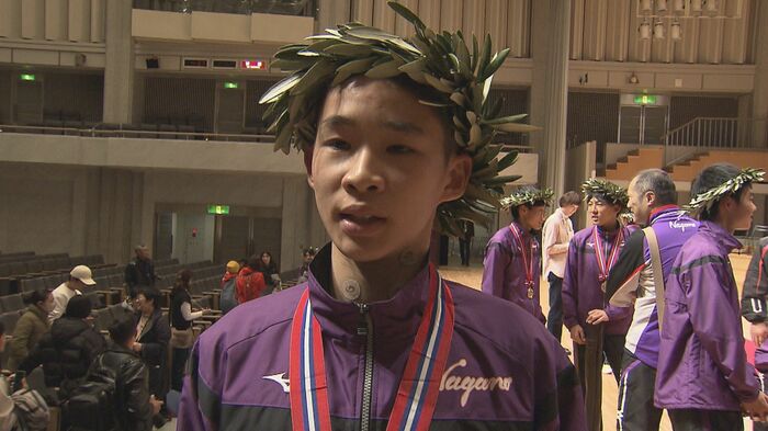 中澤侑己選手(堀金中学校)
