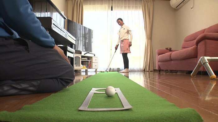 自宅での練習