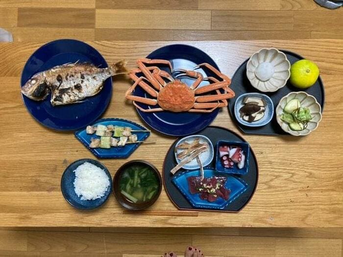 豪華な室町時代のご飯(提供:らてまるさん)