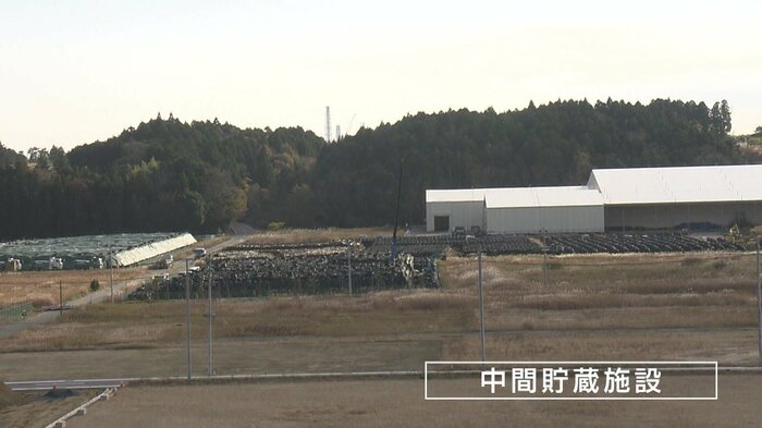 中間貯蔵施設に見える大量のフレコンバック