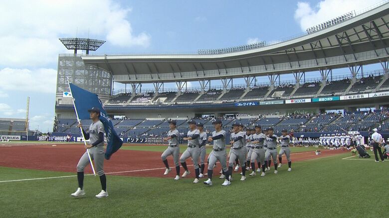 【夏の高校野球・新潟】球児たちの“熱い夏”幕開け「ゲームセットの瞬間まで高校生らしい全力プレーを」 開幕戦は加茂暁星が勝利｜FNNプライムオンライン